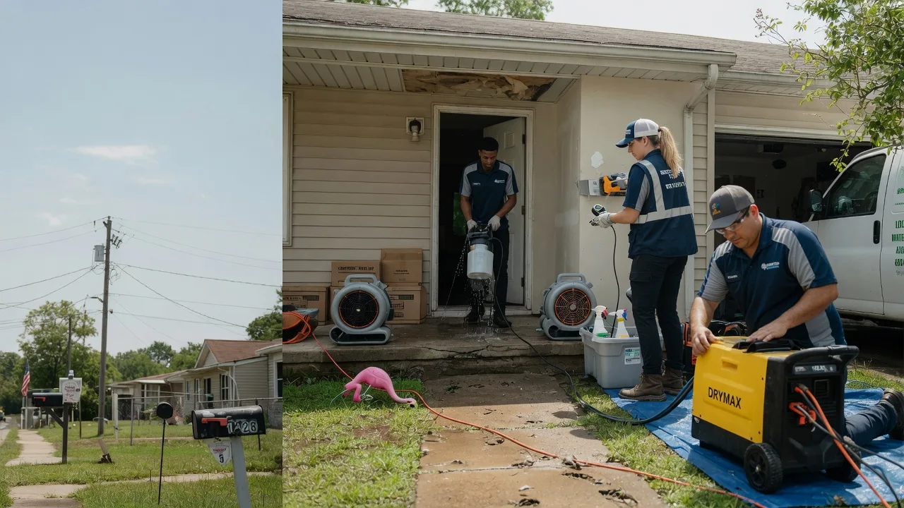 Storm Damage Water Removal in Cherry Creek, SD near me